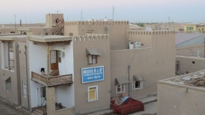 This was my B and B in Khiva.