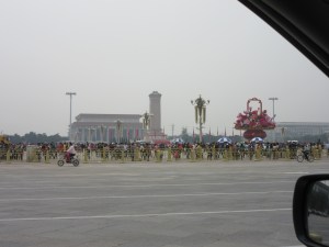 Mao's mausoleum.