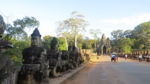 A bridge at the gateway.