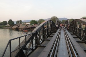 On the Bridge on the River Kwai.