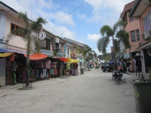 Street scene. Kuching.